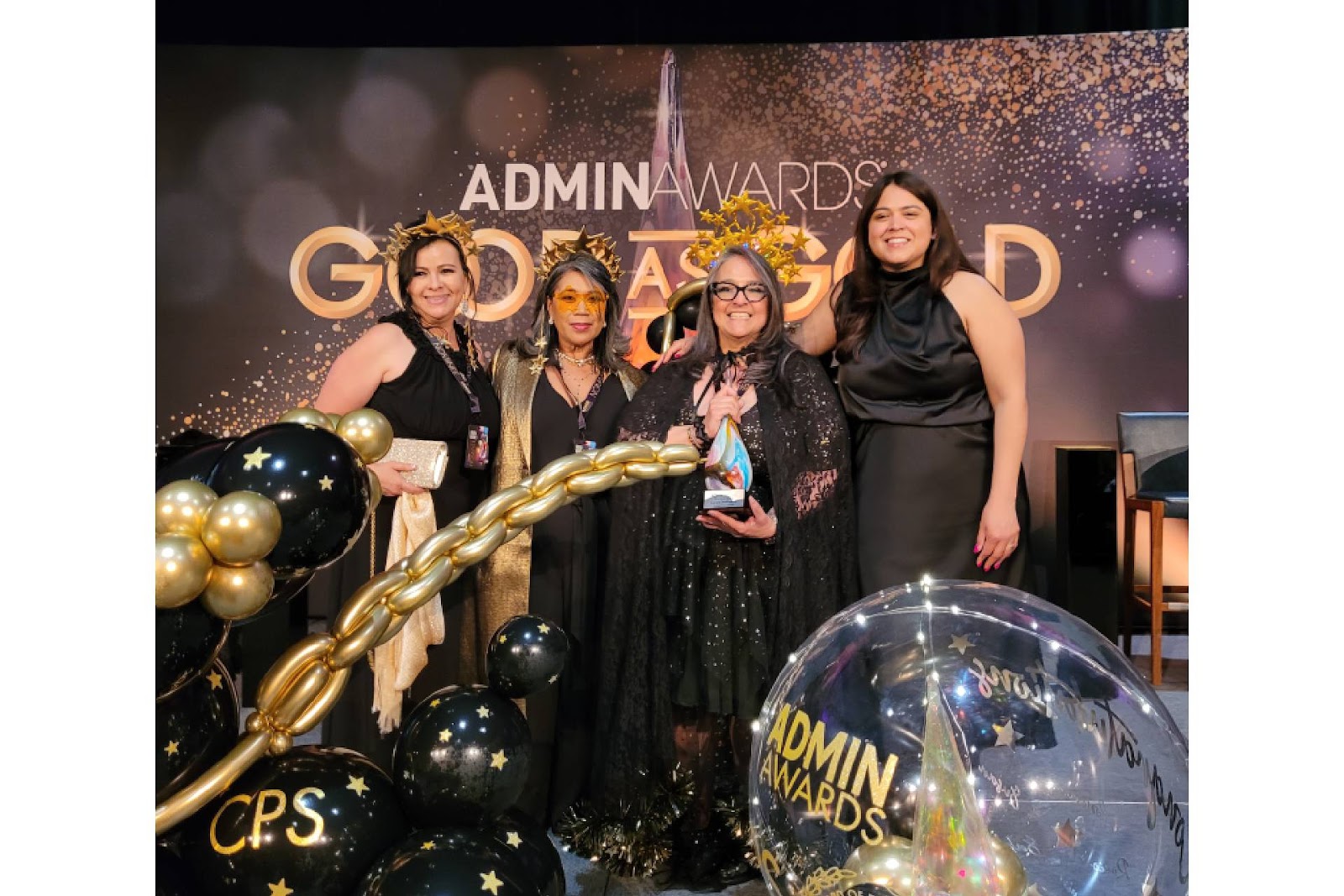 Admin awards recipients