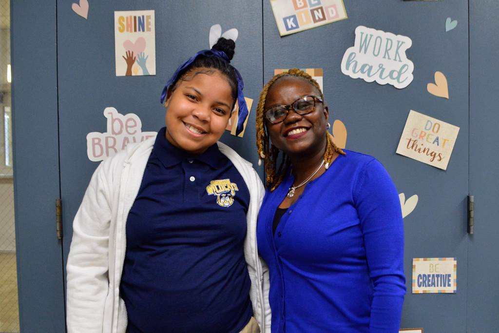 Ms. Simpson and Ty'Riah
