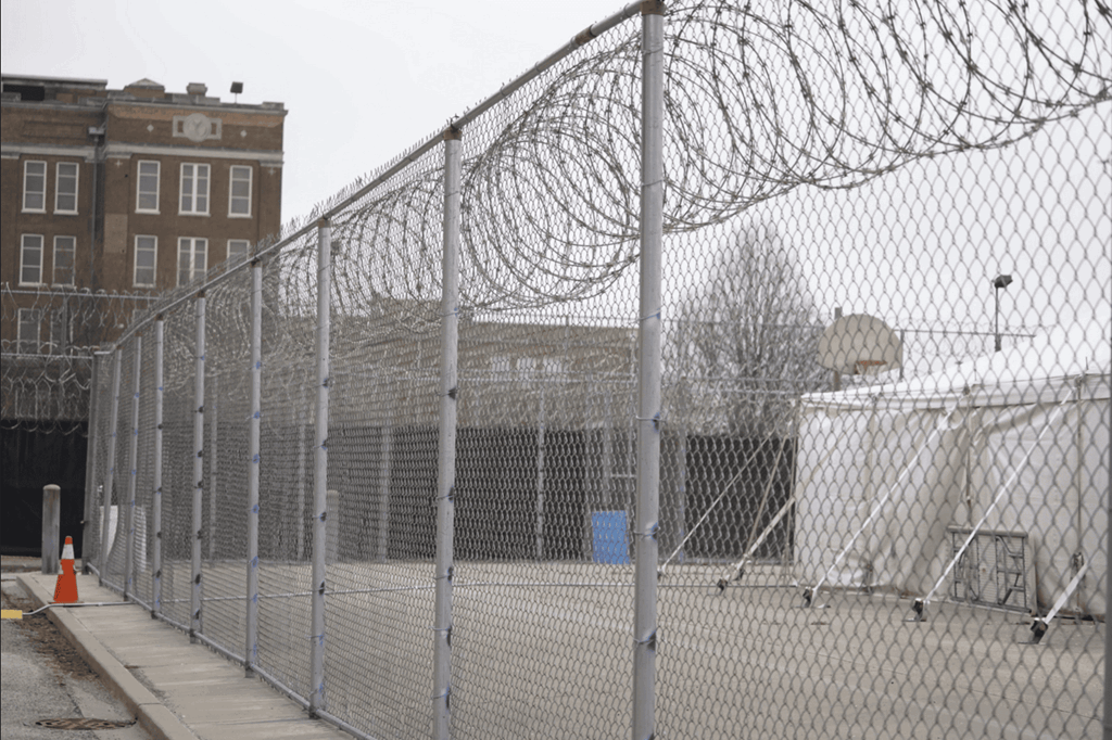 Outside view of prison