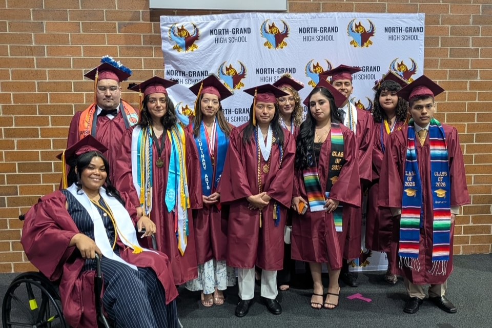 North-Grand High School graduates
