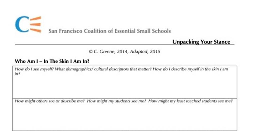 Unpacking Your Stance Worksheet thumbnail