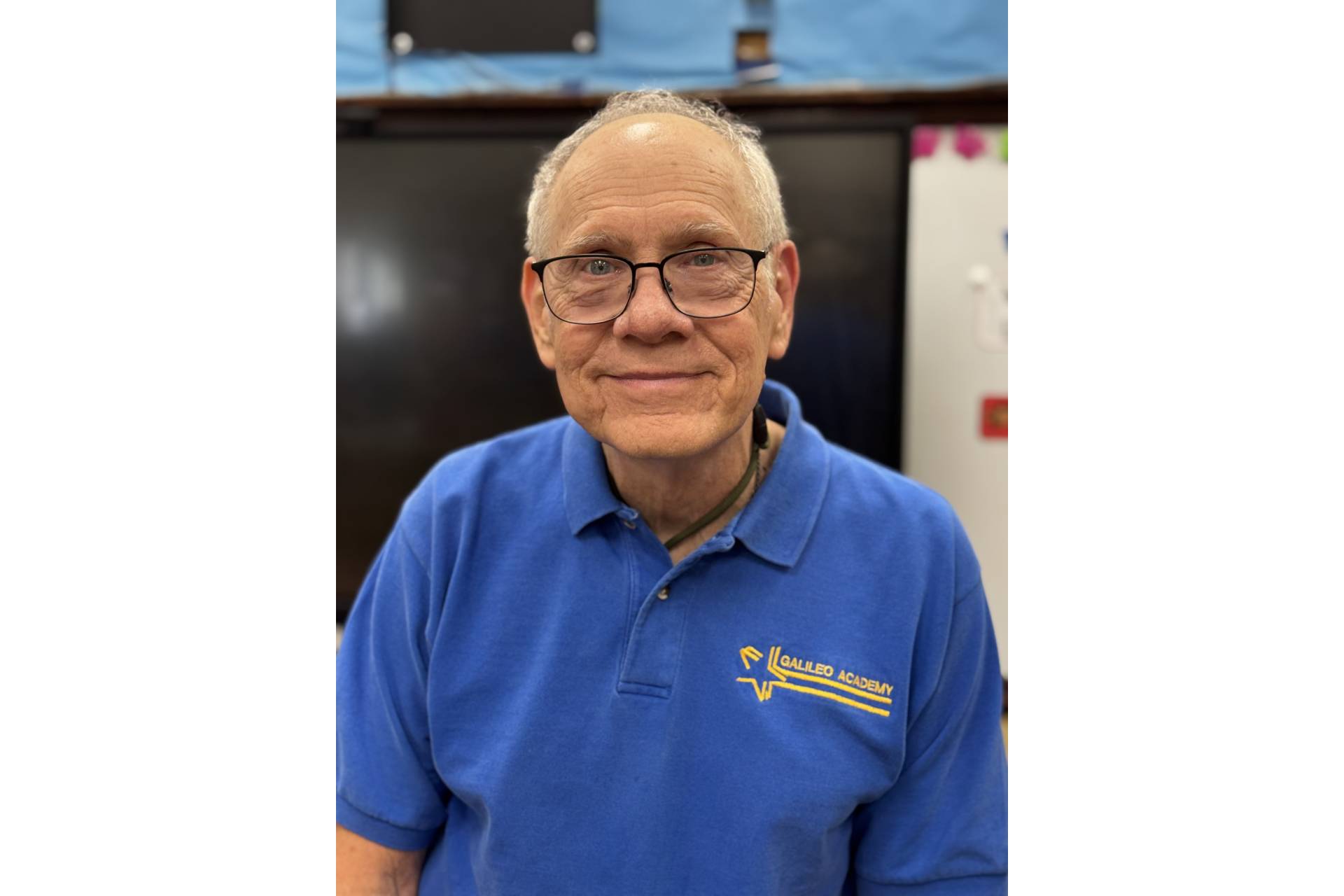 Galileo Elementary teacher Jack Beven, a former stage manager known for his energy and enthusiasm in the classroom.