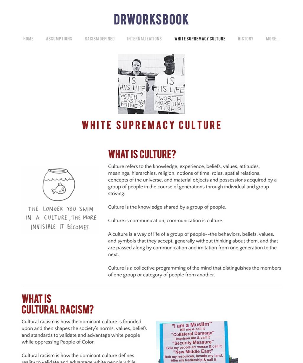 White Supremacy Culture - Cover image