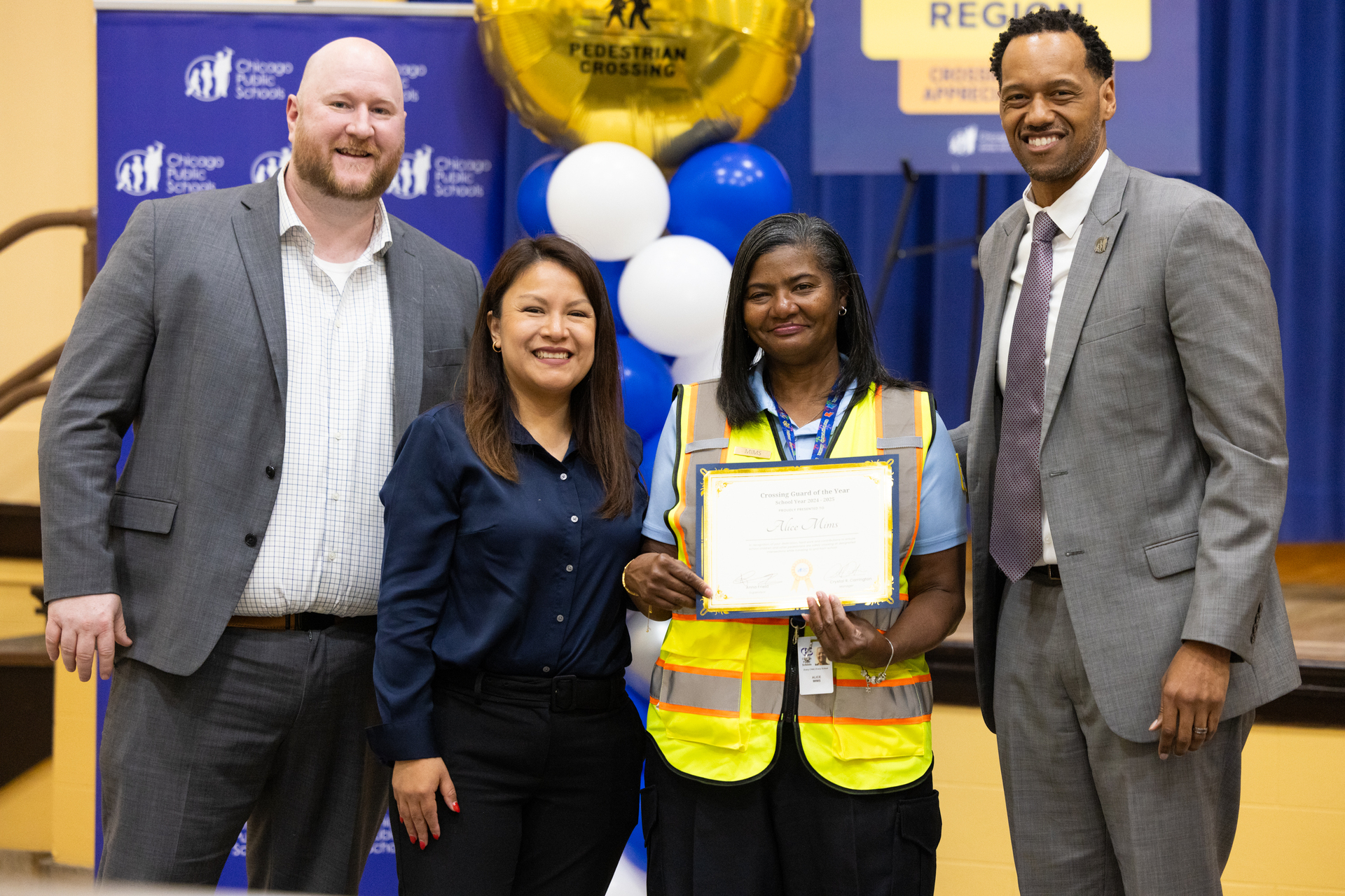 Crossing guard award