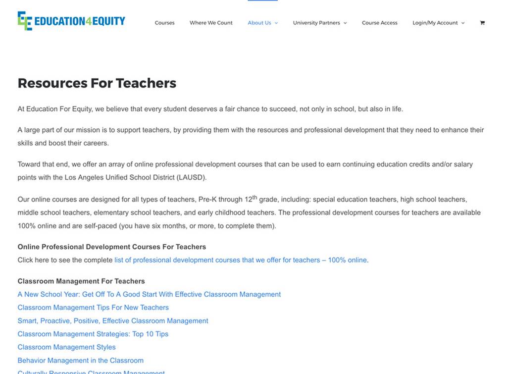 Resources for Teachers - image