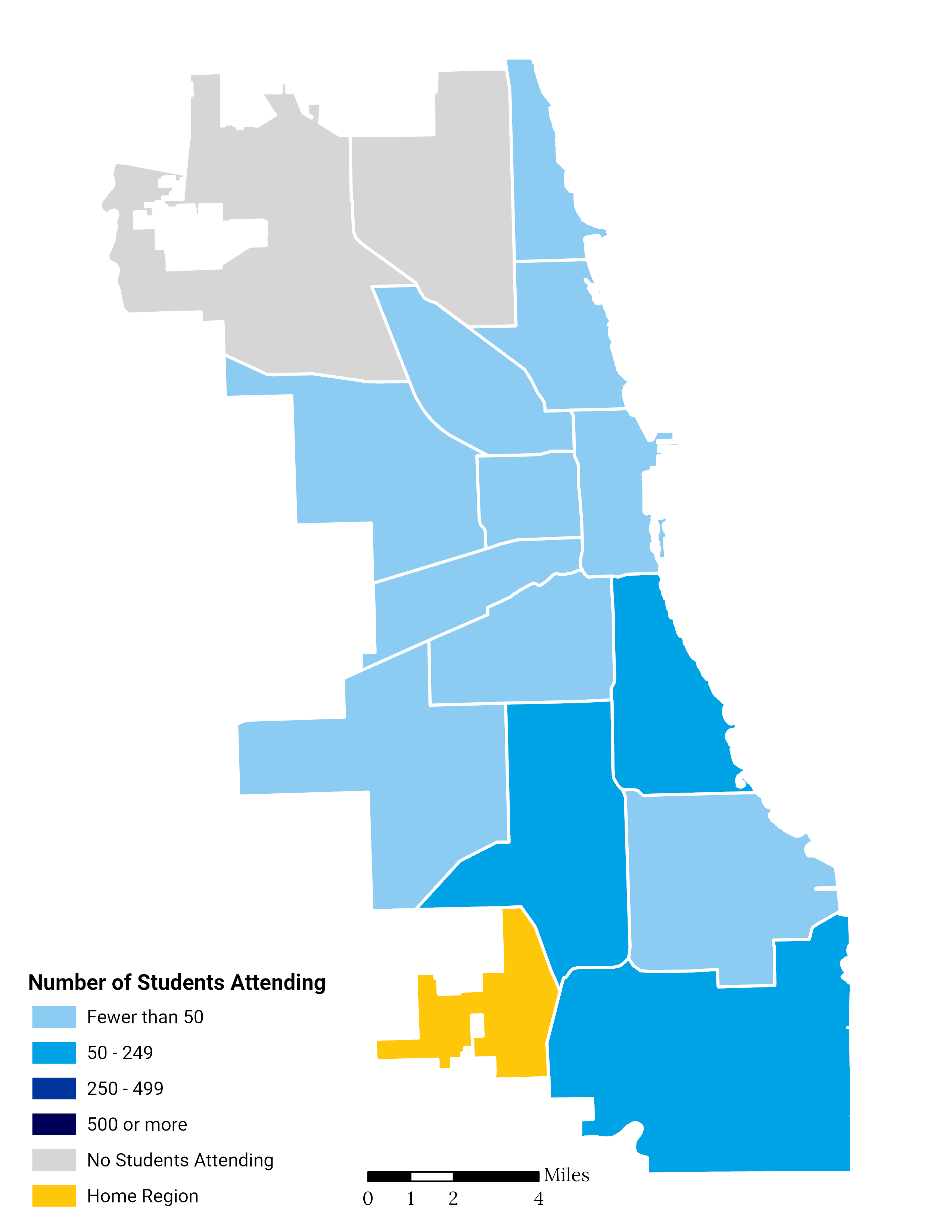 Elementary School Choice Footprint Map Far Southwest Side Southwest Side