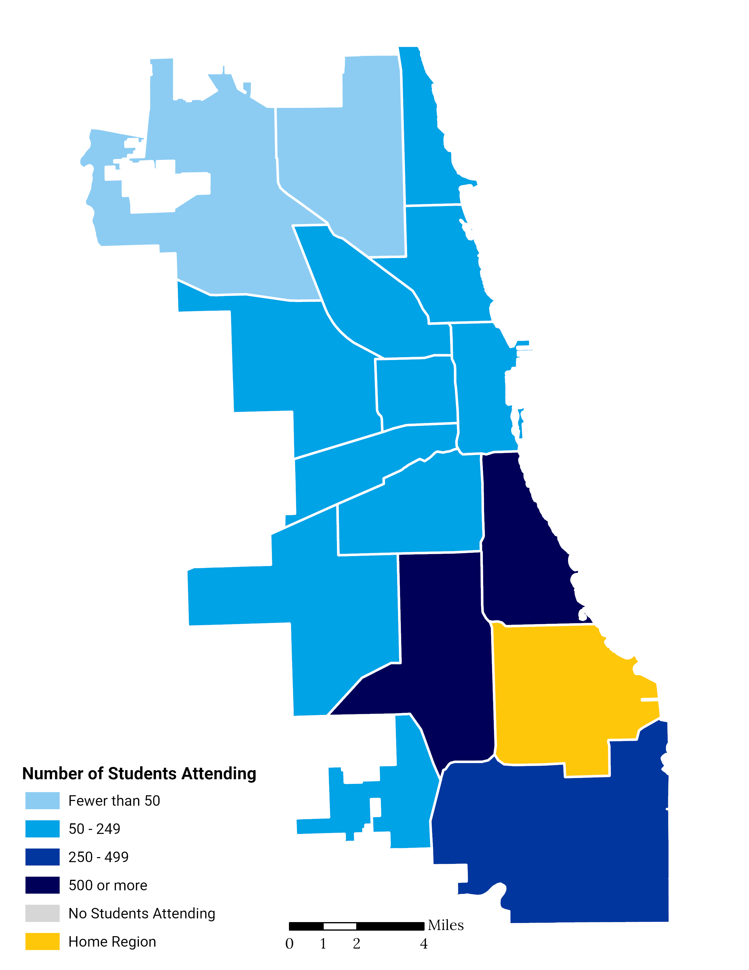 Greater Stony Island Elementary School Choice Footprint Map
