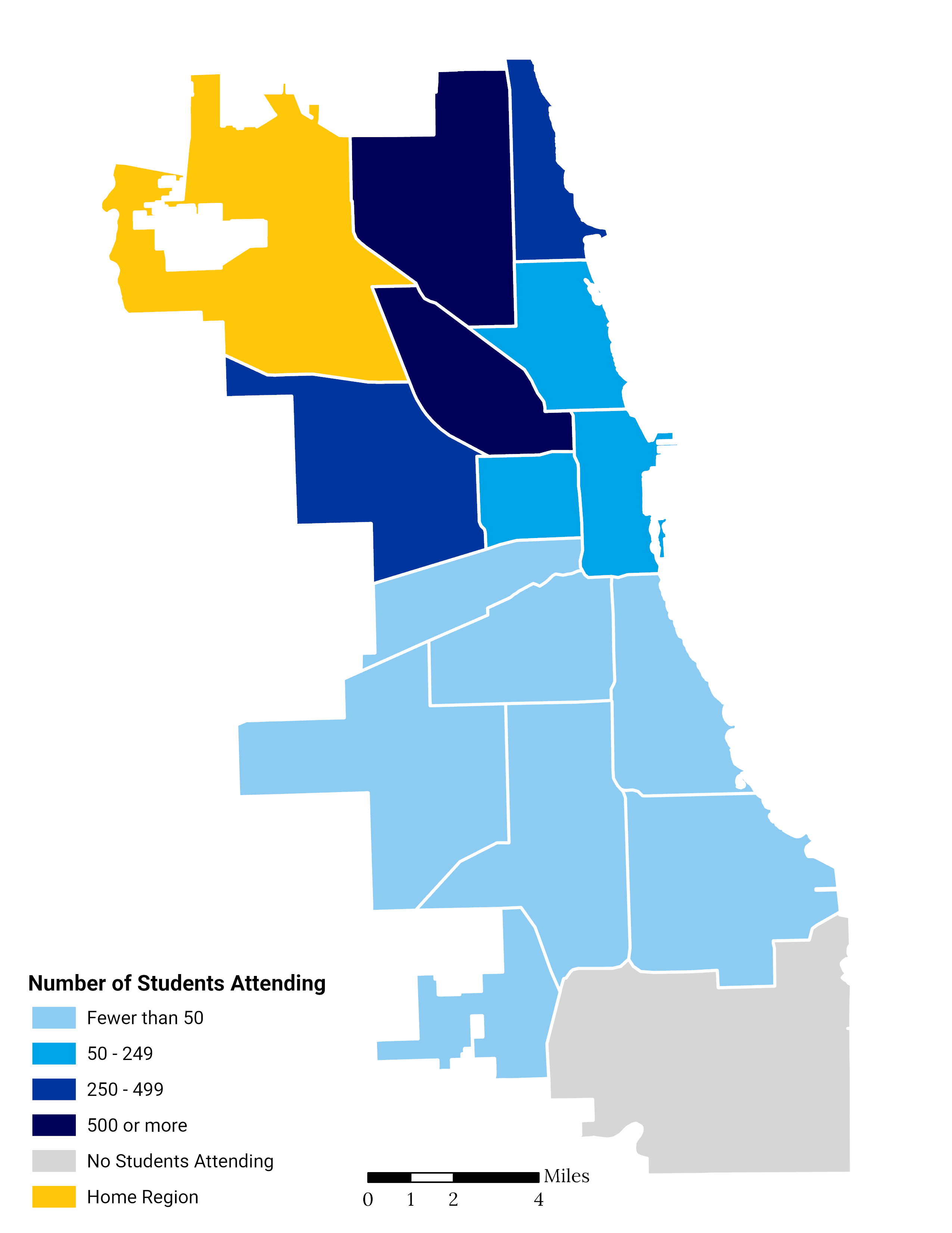 FNS High School Choice Footprint Map