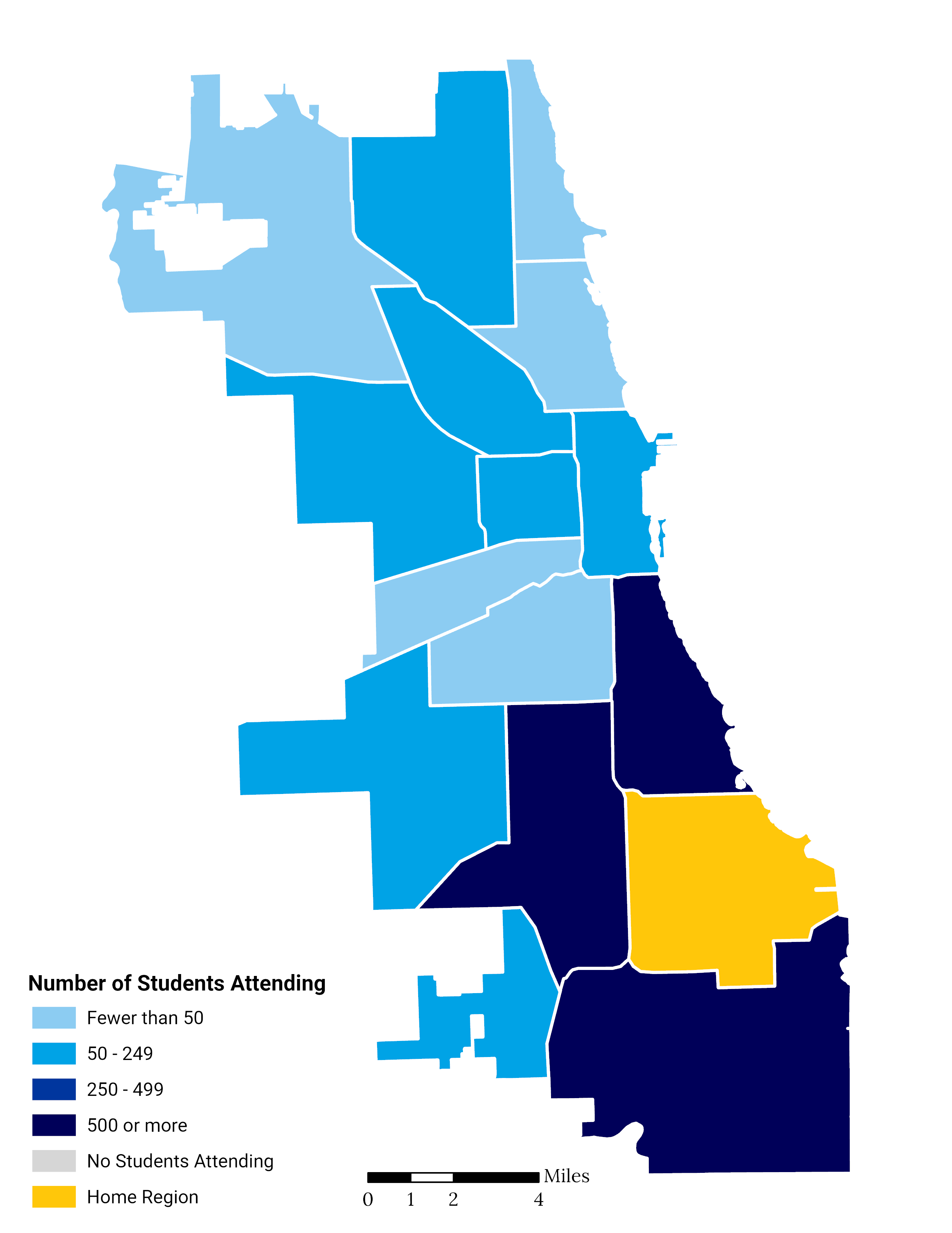 Choice Footprint Map of Greater Stony Island