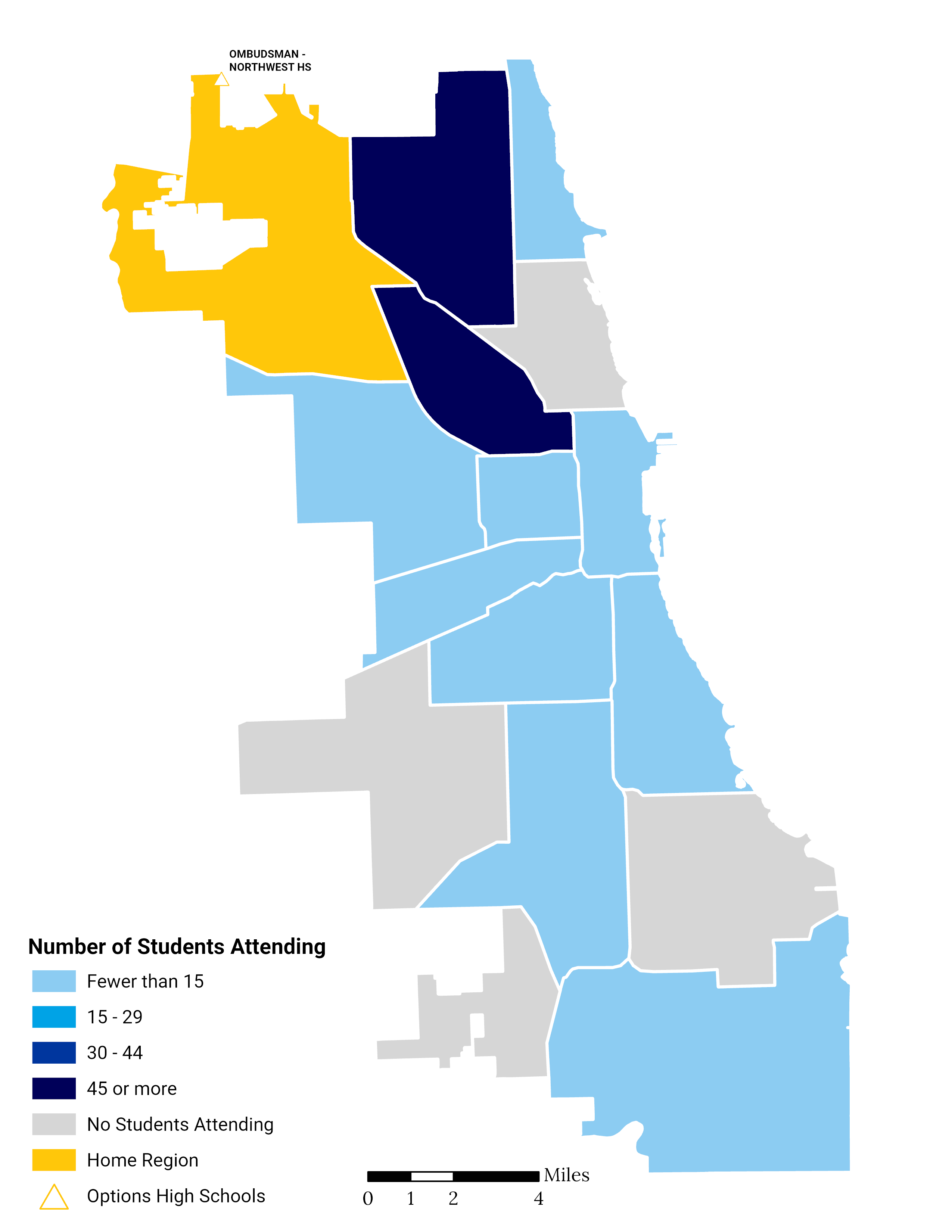 Options HS Choice Footprint Map